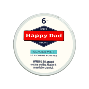 Happy Dad Glacier Mint Nicotine Pouches 6mg